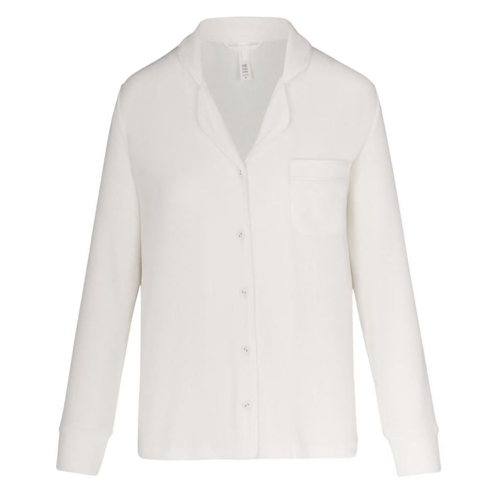 Skims Soft Lounge Sleep Top, Marble, Medium